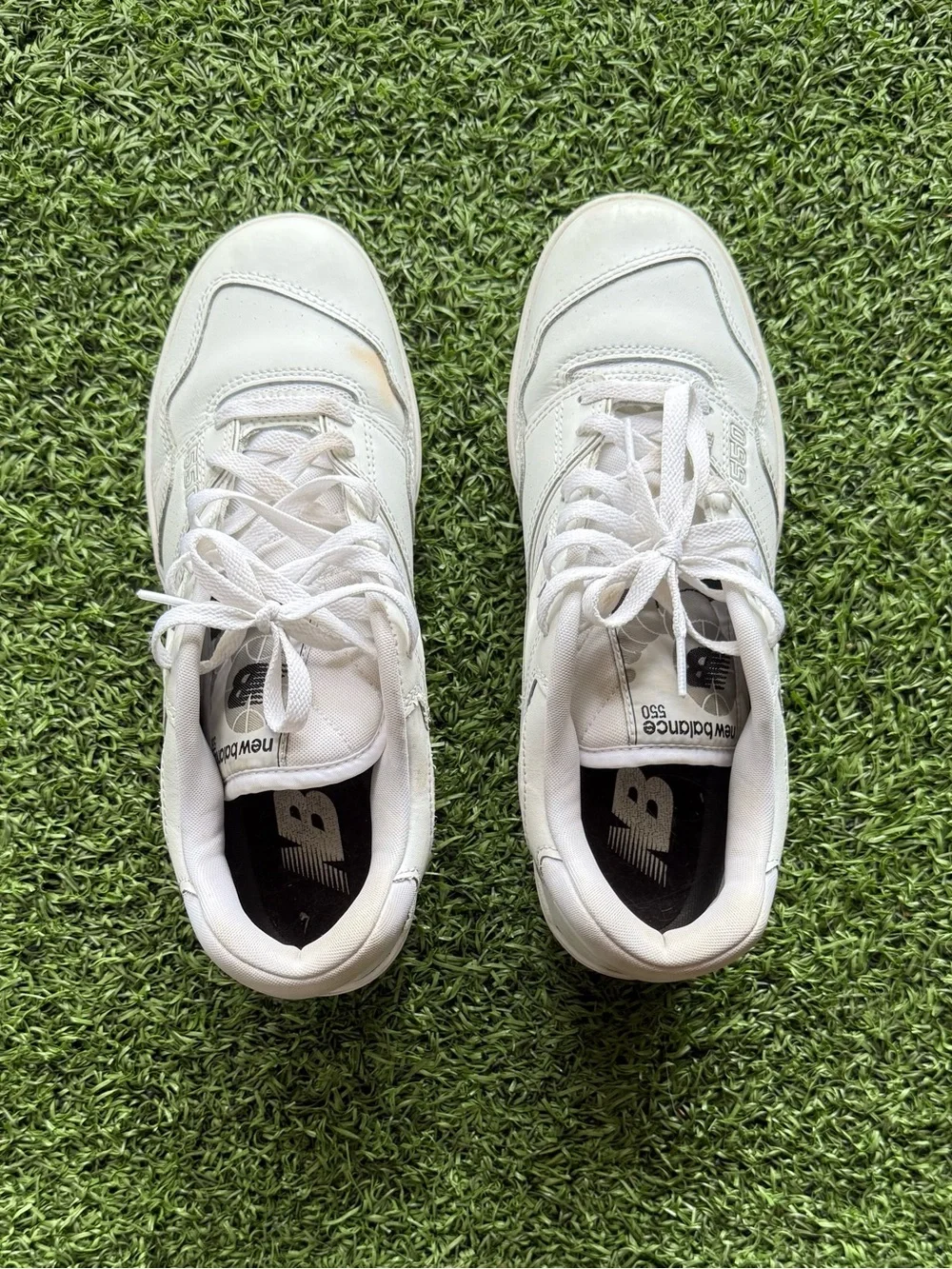 New Balance 550 Men’s White Low-Top Sneakers